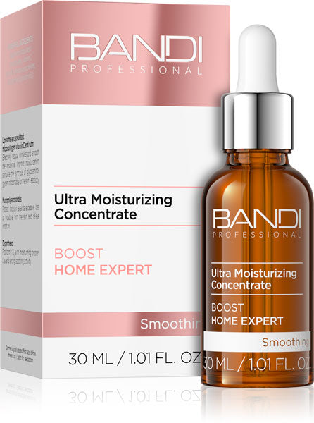 Ultra moisturizing concentrate, box and bottle
